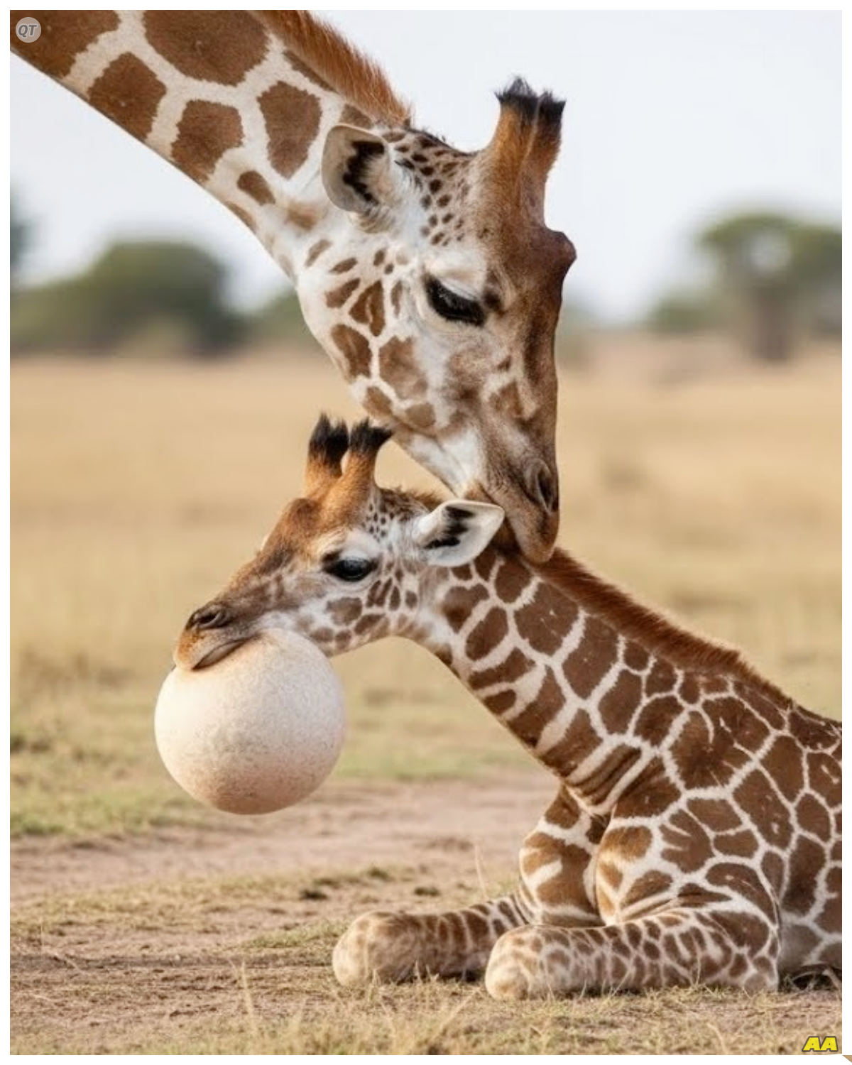 A Sick Giraffe Calf Suffered for Days While Its Mother Searched for Help  This is a quiet and touching story about care, patience, and the bond between a mother and her child in the wild 🦒💚   It reminds us how fragile life can be and how much it means to have someone by your side.  The video is a fictional wildlife rescue scenario.   At the center of the story is a sick giraffe calf that remains in a difficult condition for several days, and its mother, who stays close and searches for help. The story focuses on maternal instinct, the bond between mother and calf, and the challenges wild animals may face in their natural environment 🌍🌿 Full in the comment 👇