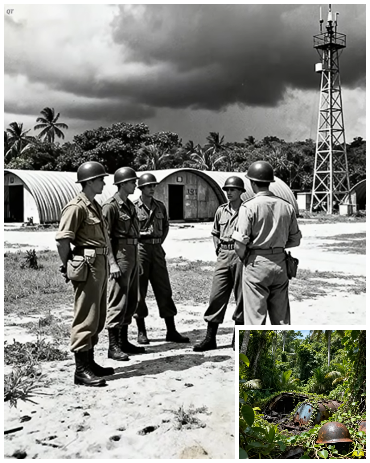 US Marines Vanished In Japan — 80 Years Later, Their Camp Was Found Buried In The Jungle  It was late summer, 1,945.  [Music] The Pacific War was all but over and the world waited for surrender.  But in the southernmost edge of Japan’s Ryuku chain, a unit of US Marines never came home.  They were called Recon Company D.  31 men led by Lieutenant Jack Henen, tasked with building a forward radar outpost on a small volcanic island known then as Ishakiri.  It was supposed to be routine, secure the area, set up communications, await extraction.  What happened instead would become one of the most baffling disappearances in American military history.  On August 5th, just weeks before Japan’s official surrender, all radio contact with Camp Hensen ceased.  Their last message was fragmented by static, something about weather closing in and unfamiliar movement on the ridge……. Full in the comment 👇