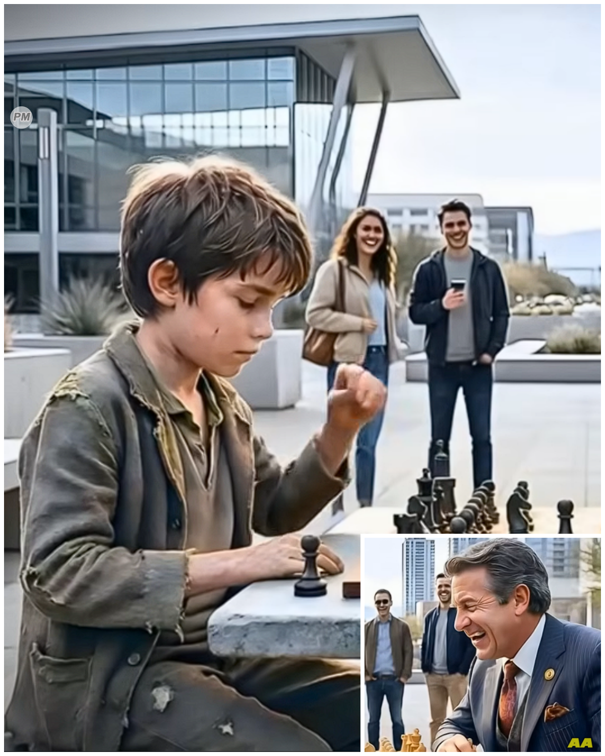 “I’LL GIVE YOU $100M IF YOU BEAT ME AT CHESS” — THE MILLIONAIRE LAUGHED, BUT THE POOR BOY SHOCKS HIM