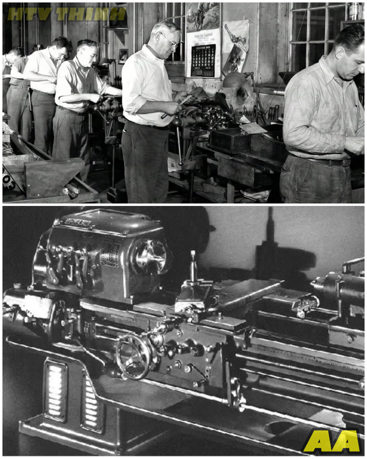 😱 The Lost Job: How Machinists Would Carve Steel Sith 1/1000th Precision Using Only Manual Lathes 😱 – HTT