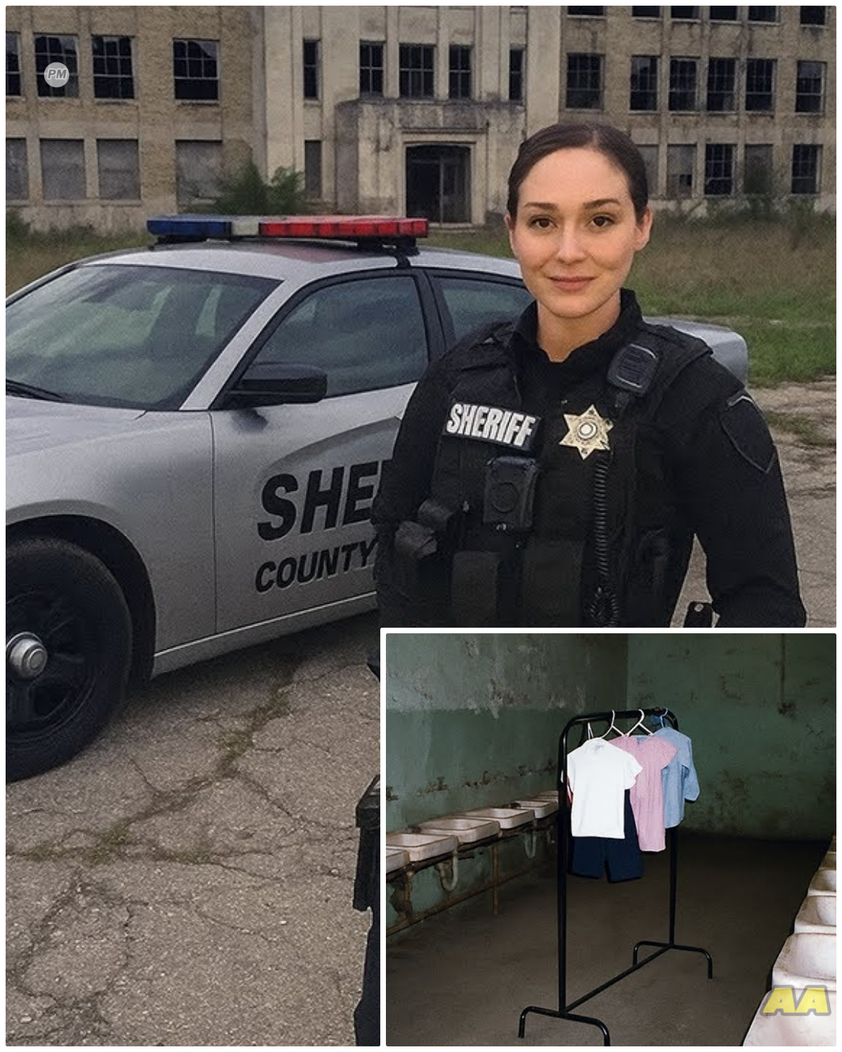 Deputy Investigated Abandoned Orphanage — What She Found in the Basement Changed Her Life Forever…