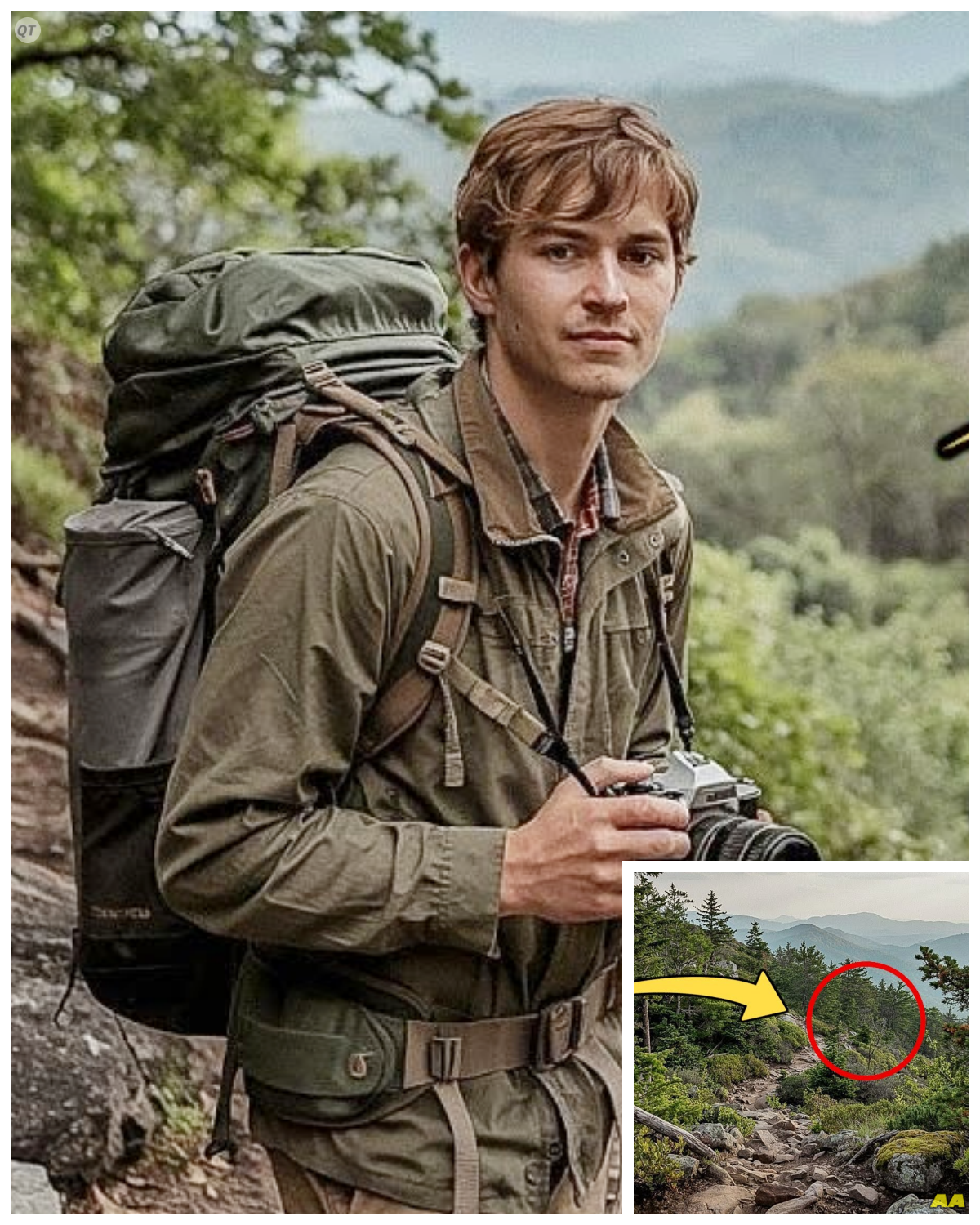 Teen Vanished from the Appalachian Trail… 5 Years Later, Campers Made a Chilling Discovery  He set out alone, camera in hand, with the quiet confidence of someone who had walked these woods before.  It was supposed to be a three-day solo haikion last escape into the wild before graduation.  But Noah Whitaker never came back.  No distress call, no broken gear, no struggle, just a vanished teenager swallowed by two zero miles of trail that cuts through the spine of the eastern US.  The Appalachin Trail has seen its share of disappearances, but this one was different.  Noah left behind nothing but silence.  For 5 years, his name echoed through ranger stations, family vigils, and missing posters stapled to warn trail signs.  Search teams came and went.  His story was passed among threw hikers around campfires.  Another ghost of the trail.  Another kid the forest didn’t give back until now.  On a fog-drrenched morning near the Tennessee, North Carolina border, a group of campers pitched their tents near a littleknown cutoff trail.  One of them wandered into the woods, chasing a noise he couldn’t quite explain.  What he found would drag Noah Whitaker’s name back into headlines and unearth a truth no one was prepared for.  This isn’t just a story of a teen who vanished.  It’s a mystery that defies logic, one that reveals how easily the forest can take and how rarely it lets go………. Full in the comment 👇