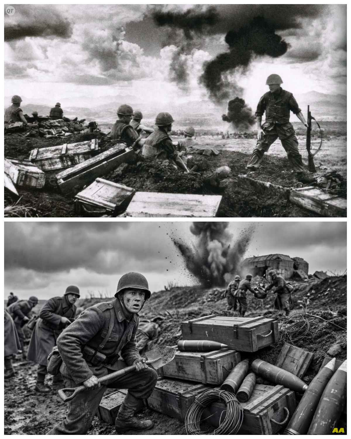How One Farm Kid’s Stupid Mistake With Explosives Created a New Bunker Busting Technique  Wessex, June 8th, 1944.  Sonar Runton 47 PMR’s wing commander Leonard Chesherbanks his Lancaster bomber into the moonlit sky above the lawyer valley.  Below him, buried beneath 60 ft of solid rock, German panzer divisions are racing through a railway tunnel toward the Normandy beaches.  If they reach the Allied beach head, thousands of soldiers will die.  Conventional bombs have failed for 3 years.  The tunnel laughs at explosives that merely scratch its surface.  Cheshure’s bomb bay holds something the Luwaff has never seen.  Something impossible.  A 12,000 pound dart of hardened steel that will punch through earth like a needle through cloth, then deton it deep underground.  The shock wave won’t dissipate through air.  It will travel through solid rock like an earthquake, collapsing the tunnel from within.  He releases the tall boy.  21 ft of aerodynamic steel vanishes into the darkness, accelerating past 750 mph.  What happens next will change warfare forever.  But what Cheshire doesn’t know is that the weapon that might save those soldiers on the beach was invented by a man with no university degree………… Full in the comment 👇