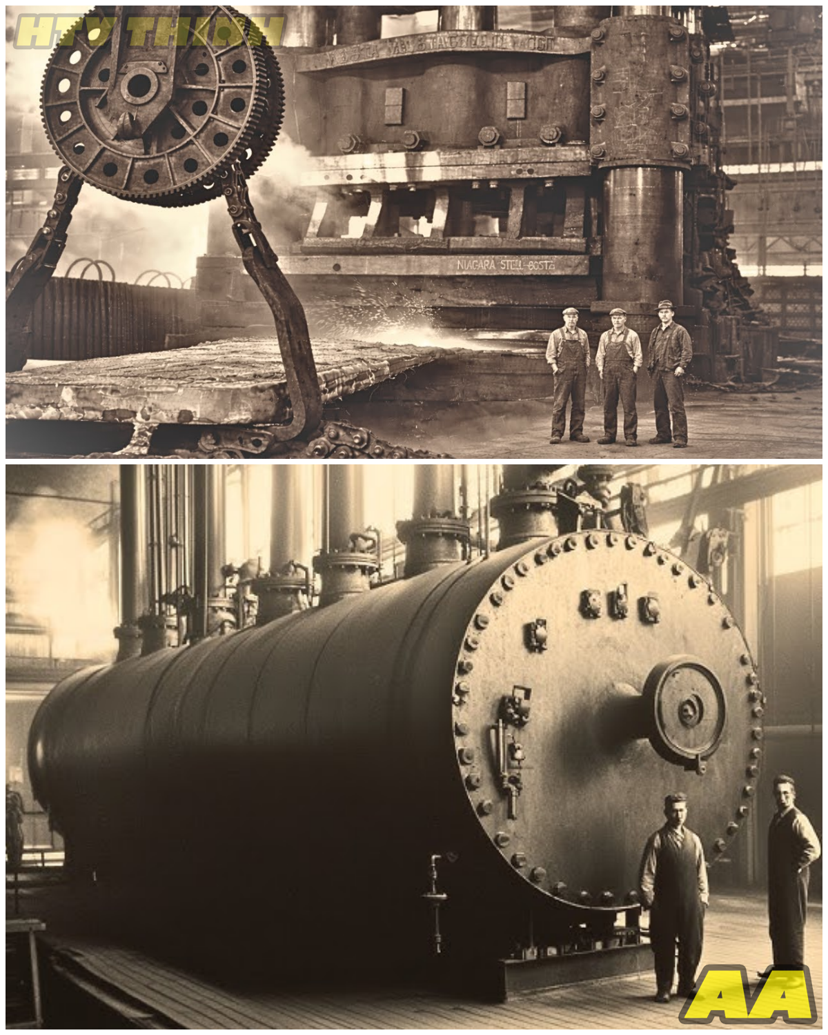 😱 Behind the Smoke: The Hidden Dangers of Early 20th Century Blast Furnaces! 😱 – HTT