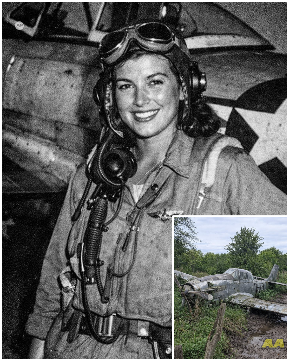 Fighter Pilot Vanished in 1944 — 70 Years Later, Her Plane Was Found Abandoned in a Forest…