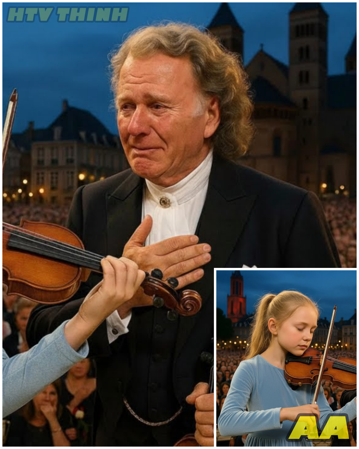 😱 NO ONE EXPECTS THIS CHILD ASKED ANDRÉ RIEU FOR ‘MY WAY’ AND LEAVES EVERYONE SPEECHLESS 😱 – HTT