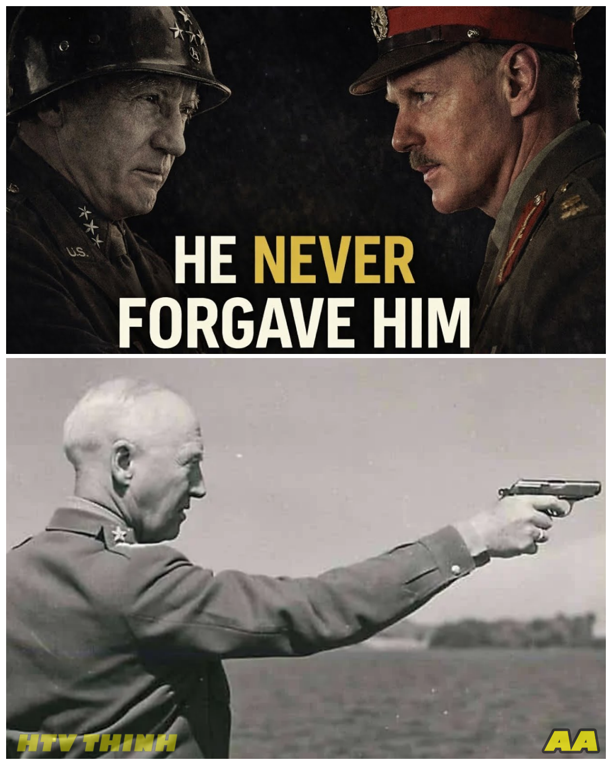 Patton Raised His Pistol: The Allied Spy Incident That Nearly Shattered the War Effort 🔫