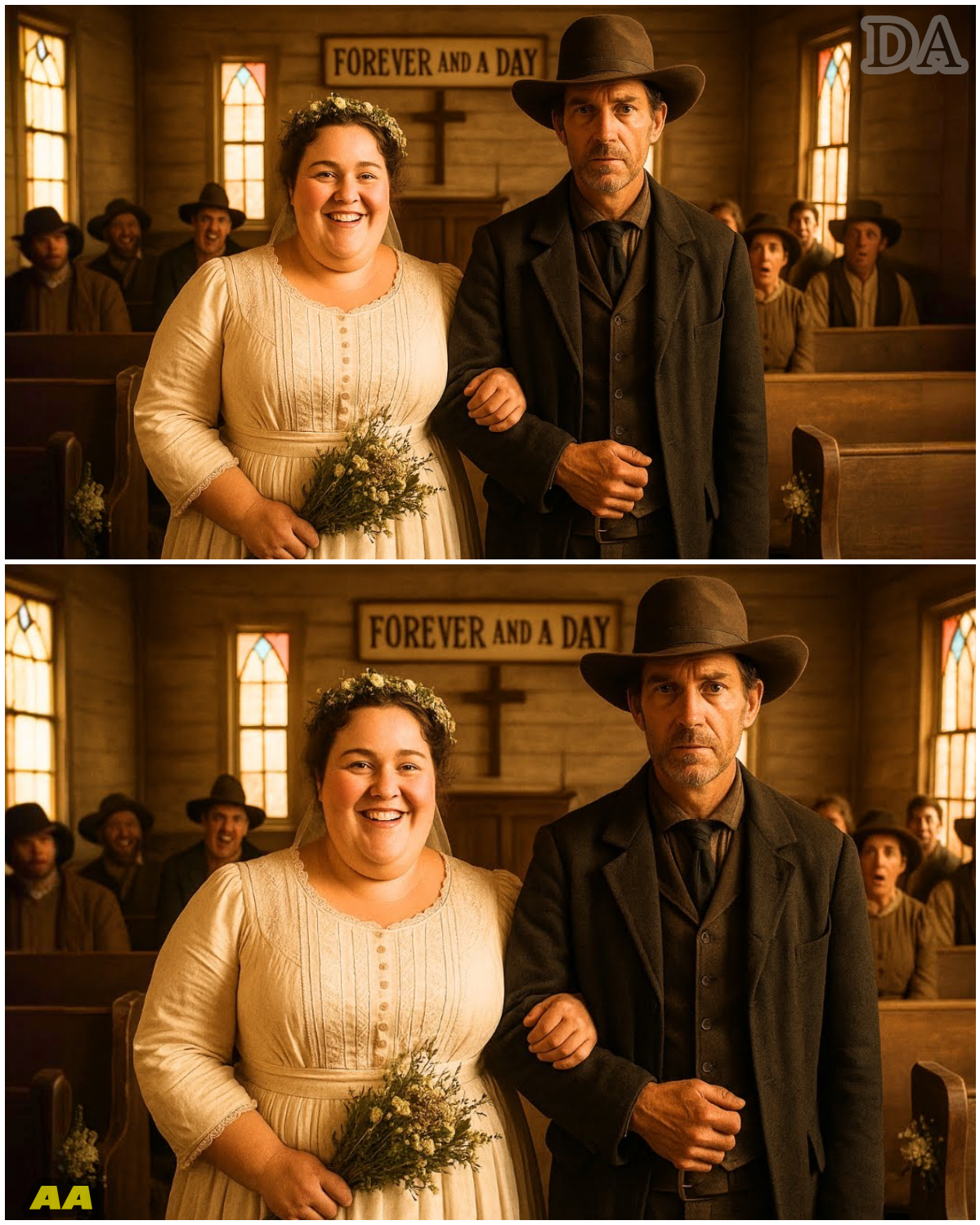 The Unlikely Vow: A Gamble on the Frontier