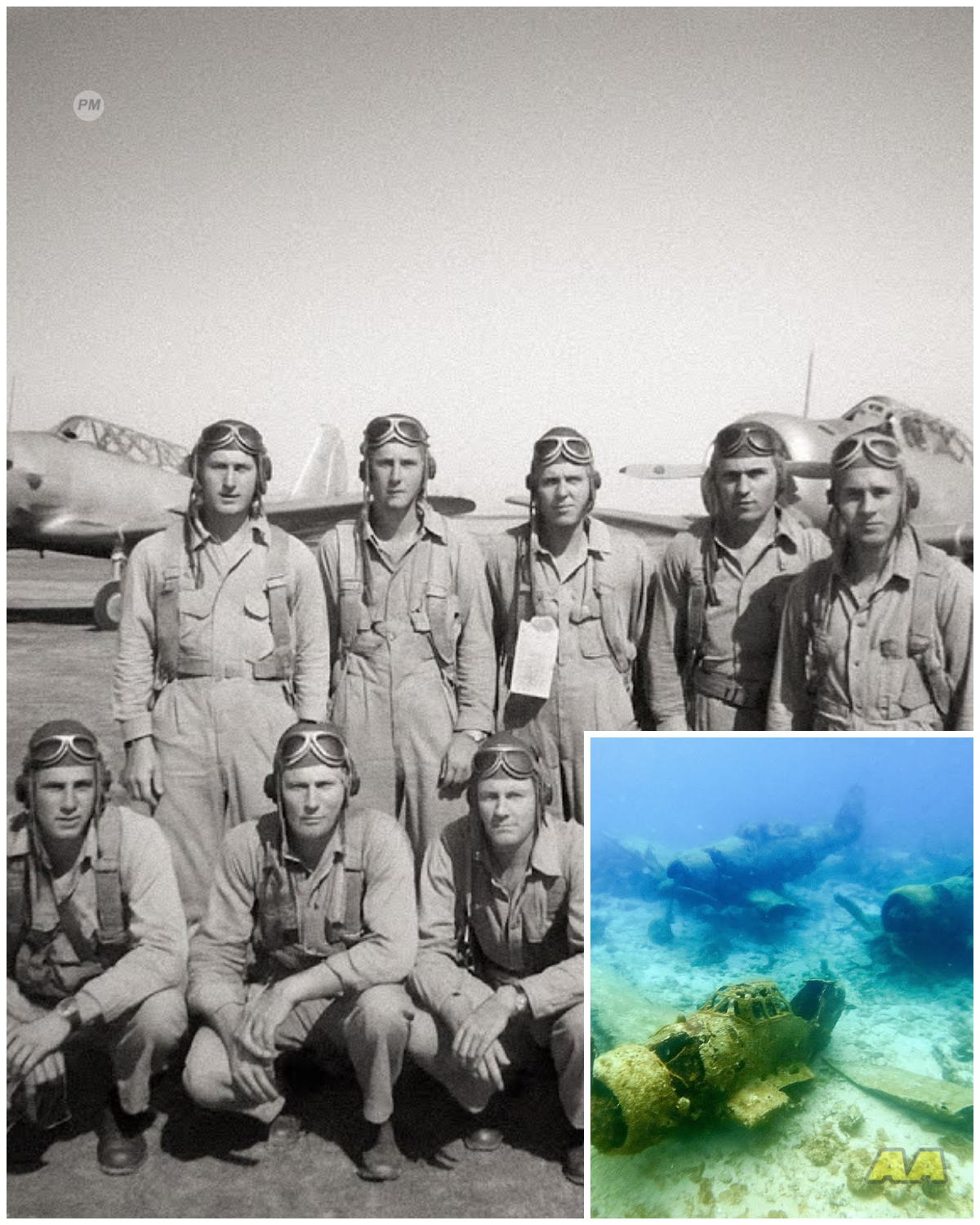 Ten US Pilots Vanished in 1938 Over the Bermuda Triangle, 70 Years Later Divers Find…