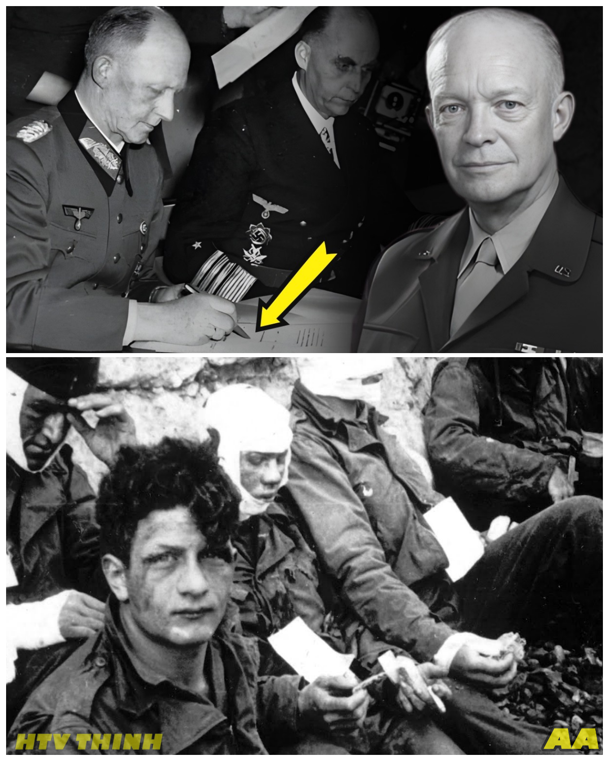 🪑❄️ The Empty Chair at the End of the War: Why Eisenhower Refused to Face the Nazis