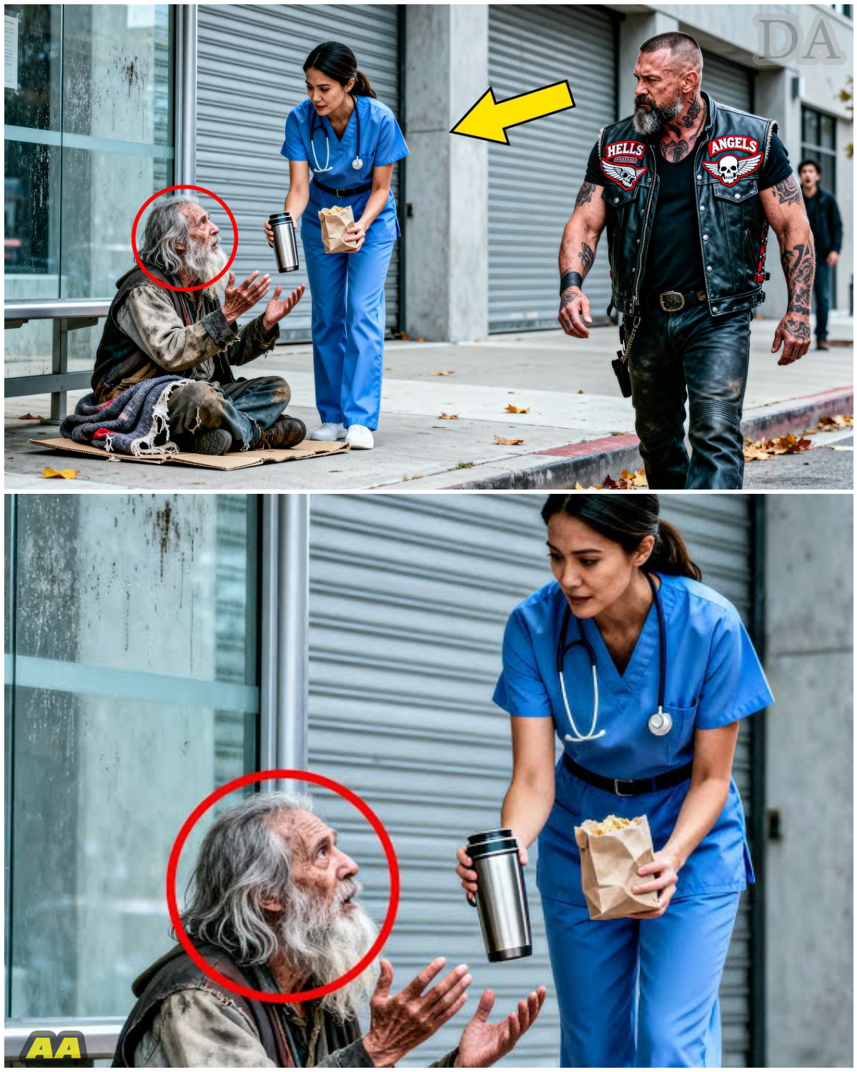 The Angel’s Secret: A Nurse, A Homeless Man, and A Brotherhood’s Gratitude