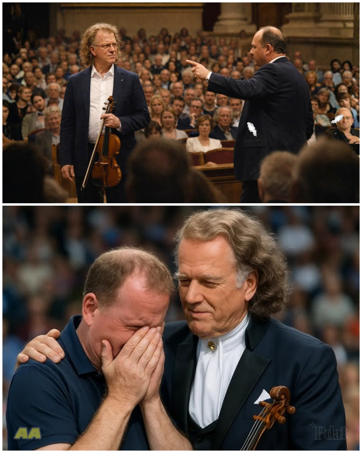 THEY TOLD HIM TO LEAVE THE STAGE — THE CROWD DIDN’T KNOW IT WAS ANDRÉ RIEU