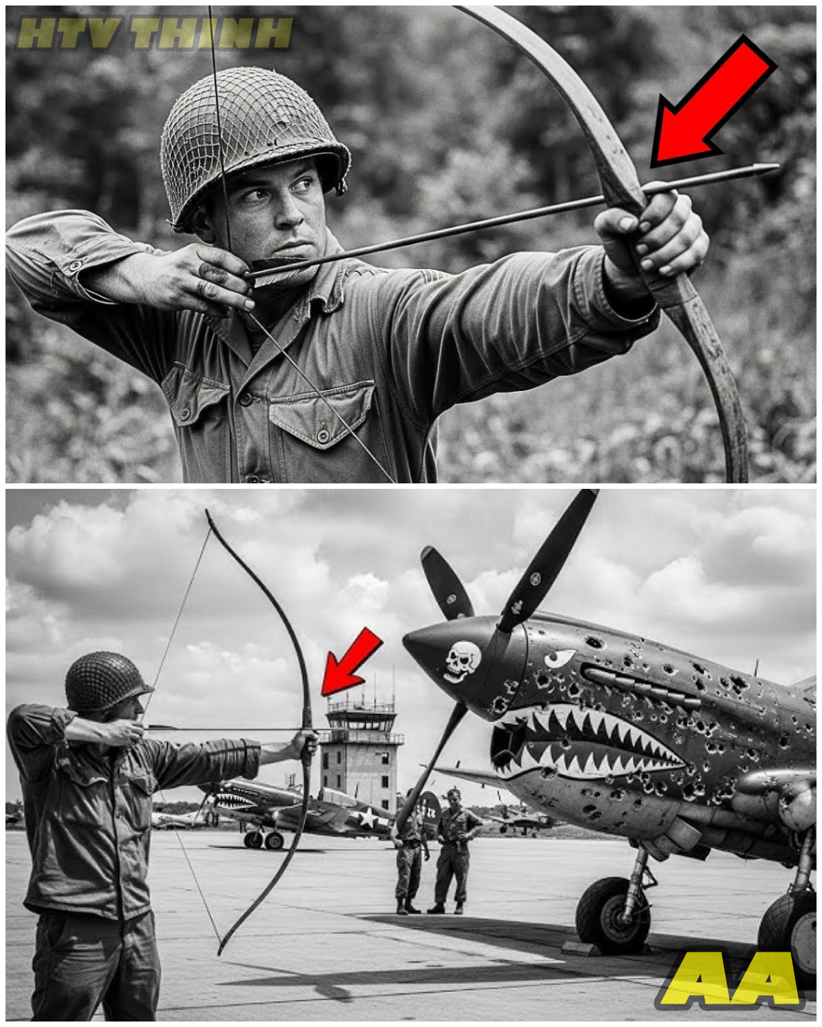 😱 Japanese Couldn’t Stop This Marine With a ‘Medieval’ Bow – Until 116 Fell in 5 Days 😱 – HTT