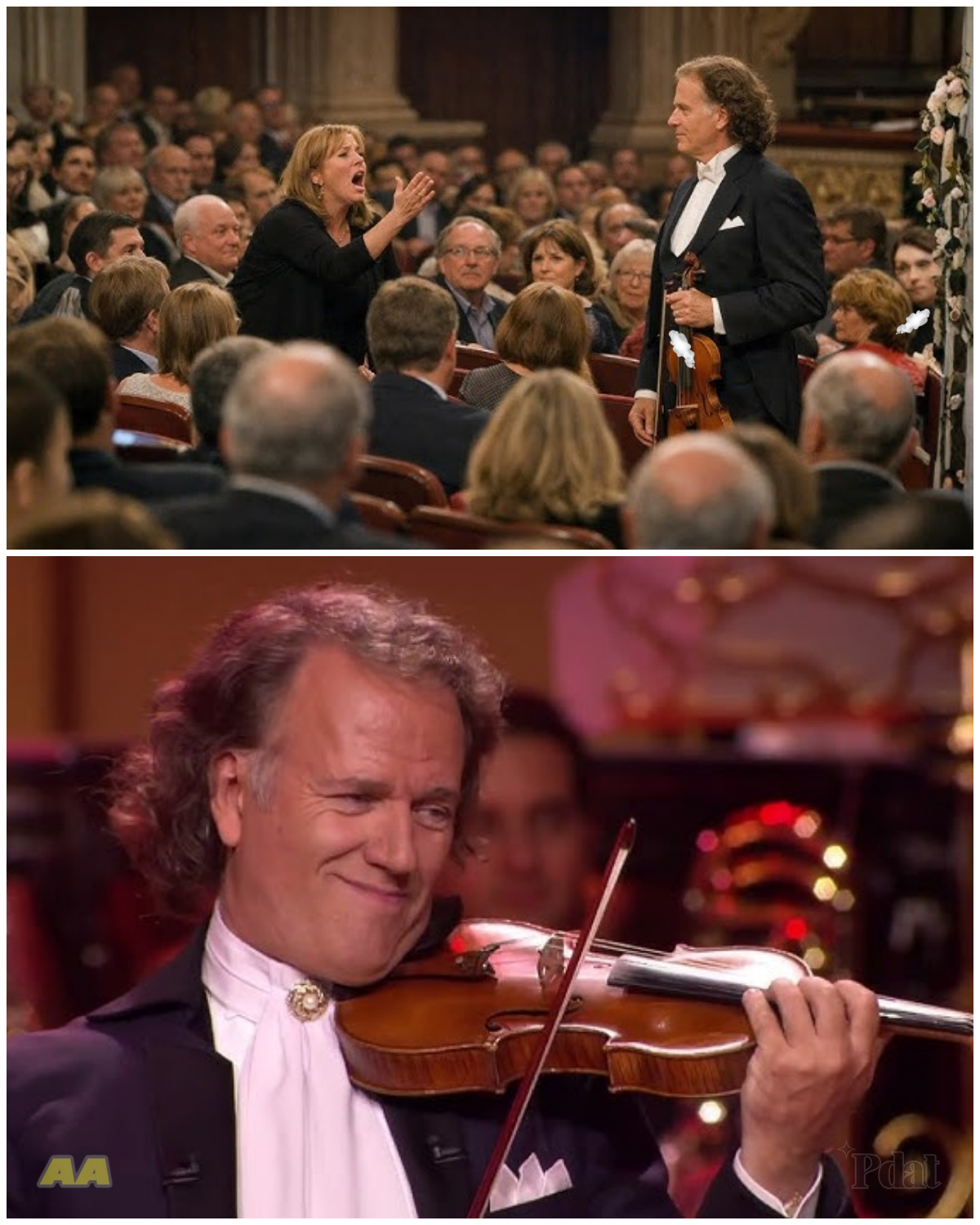 A WOMAN WAS YELLING FROM THE CROWD — ANDRÉ RIEU DID SOMETHING NO ONE EXPECTED
