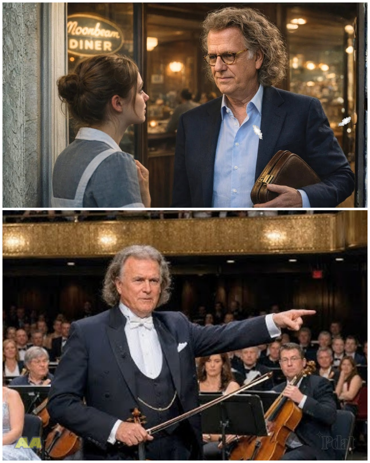WAITRESS GETS FIRED FOR HELPING ANDRÉ RIEU — WHAT HE DOES AFTER CHANGES HER NIGHT