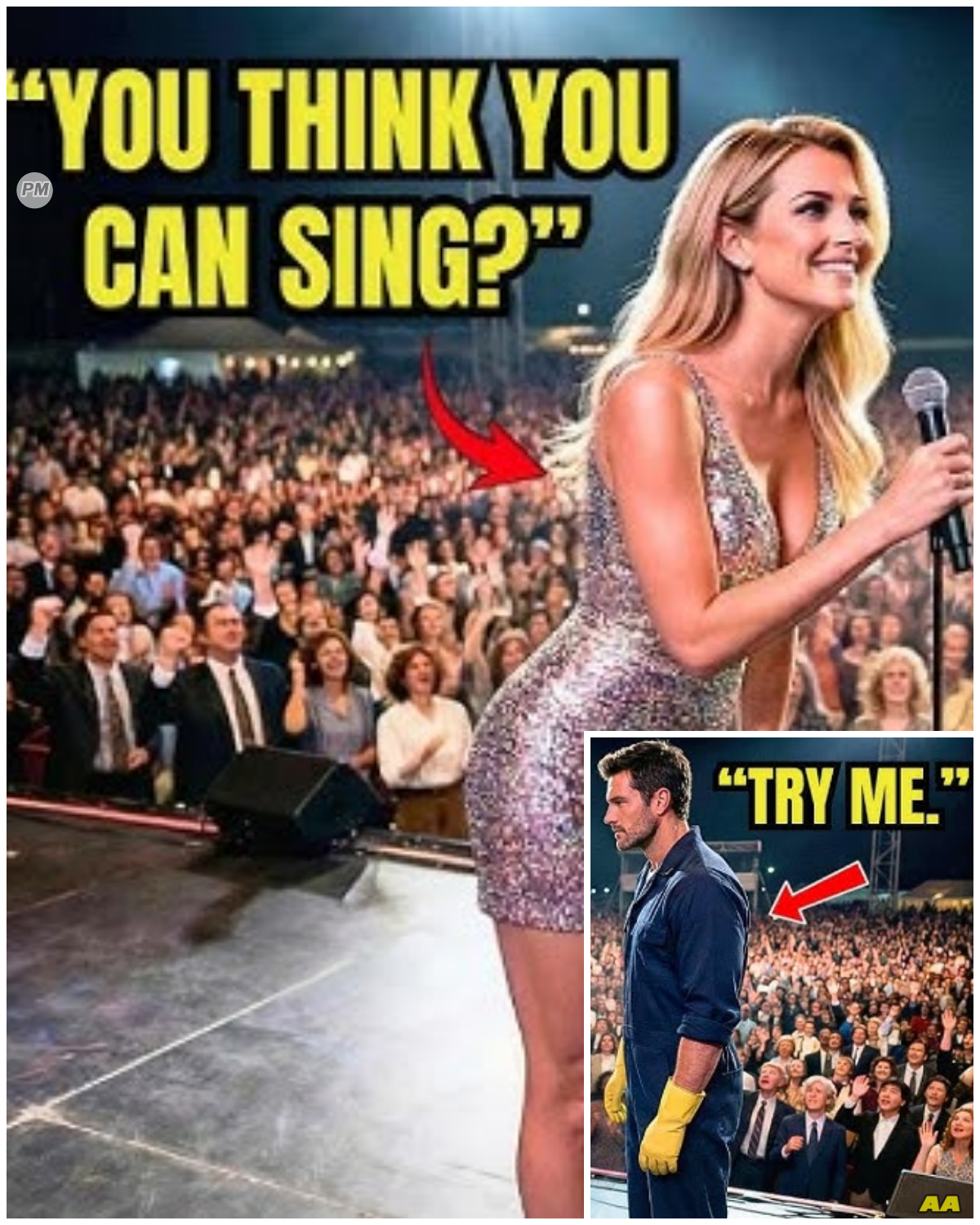 Famous Singer Forced Janitor to Sing Solo to Mock Him — However, He Hit Notes She Never Could