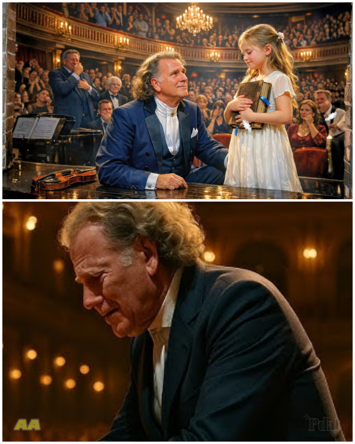 A 9-YEAR-OLD GIRL BROUGHT A BIBLE TO THE CONCERT — ANDRÉ RIEU’S REACTION SILENCED THE ROOM