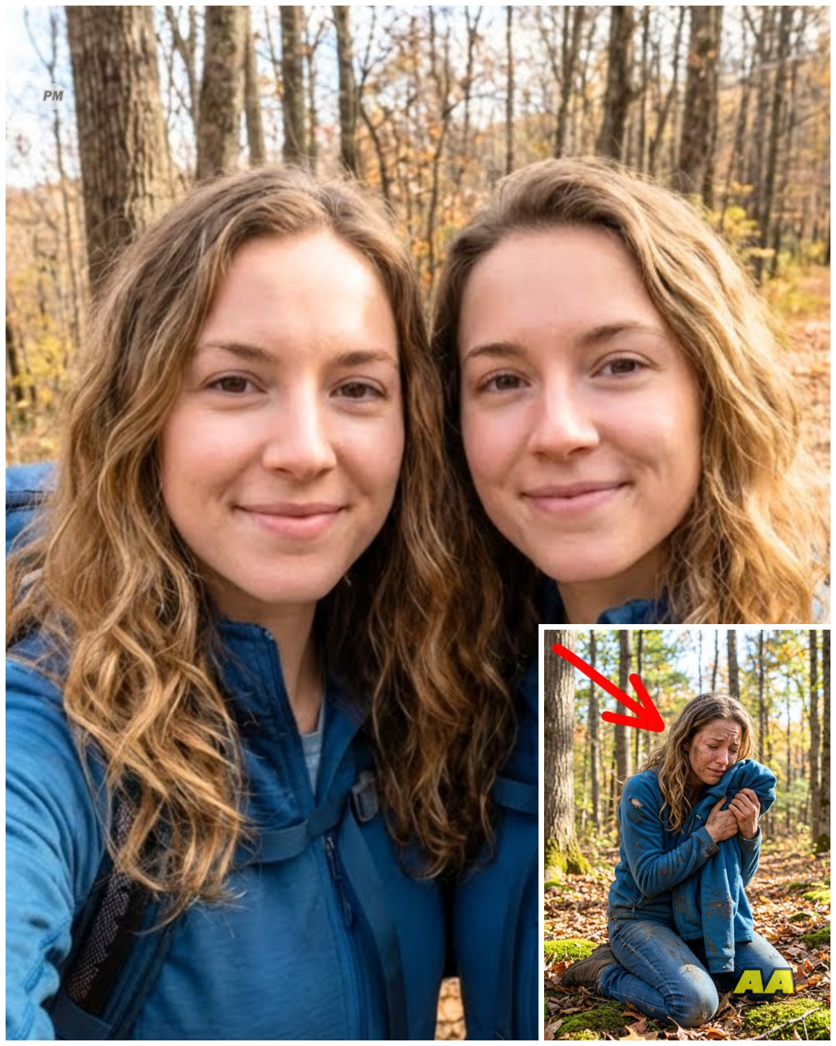Twin Sisters Vanished In The Woods – 2 Month Later ONE Was Found Holding The Other’s JACKET