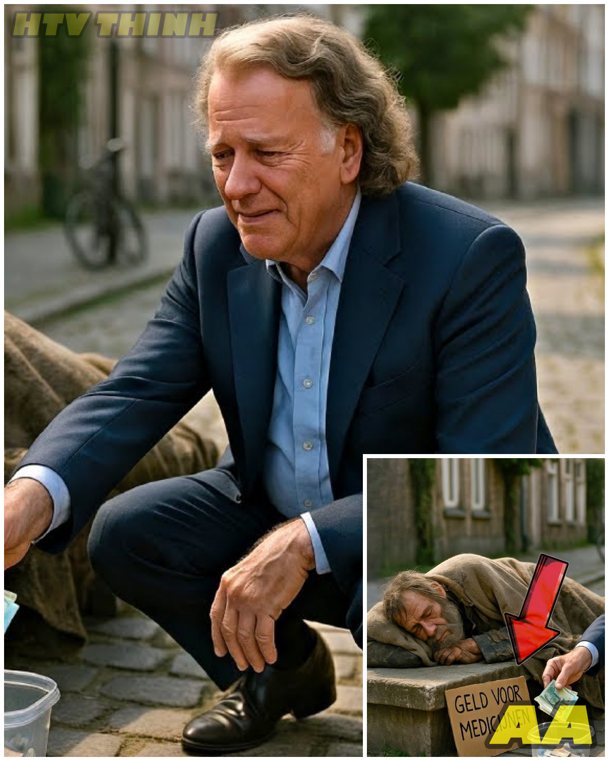 😱 ANDRÉ RIEU SEES HIS SICK CHILDHOOD FRIEND ON THE STREET AND TAKES AN ACTION THAT STOPS THE WHOLE WORLD! 😱 – HTT