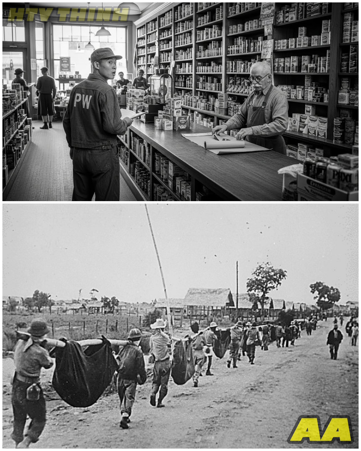😱 Japanese POWs in Michigan Were Allowed to Shop in Town – They Thought Americans Had Gone Mad 😱 – HTT