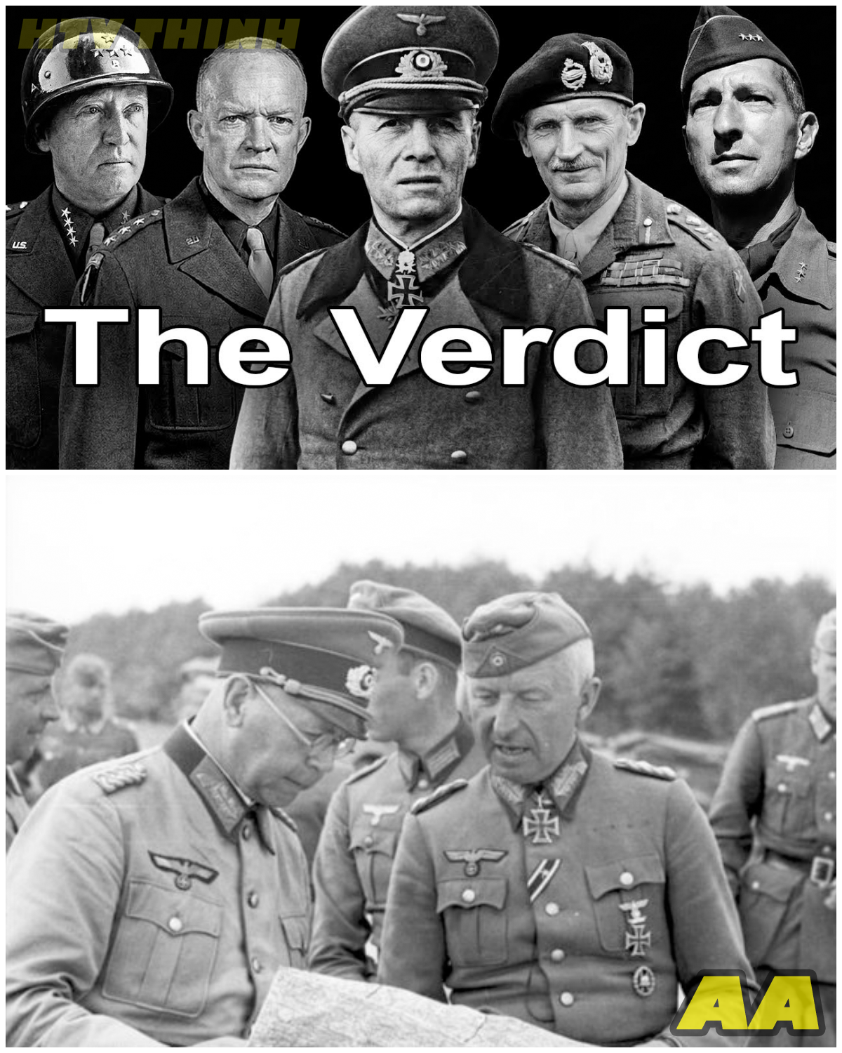 😱 Who Kept German Generals Up at Night? The Surprising Rankings of Allied Commanders! 😱 – HTT