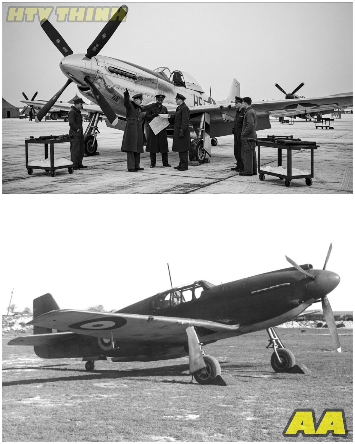 😱 The Secret Engine Behind the P-51 Mustang: How Packard Transformed British Innovation! 😱 – HTT