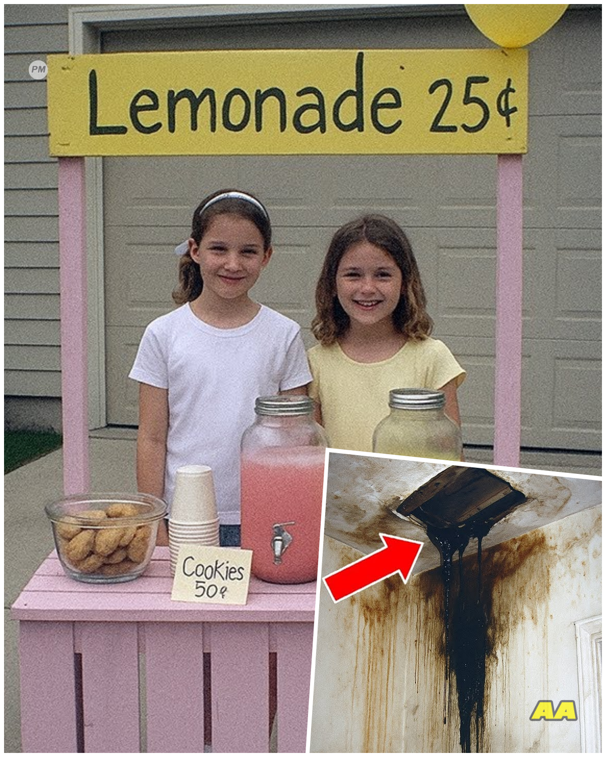 Girls Vanished From Lemonade Stand — 5 Years Later, a Leak in the Attic Shocked Police…
