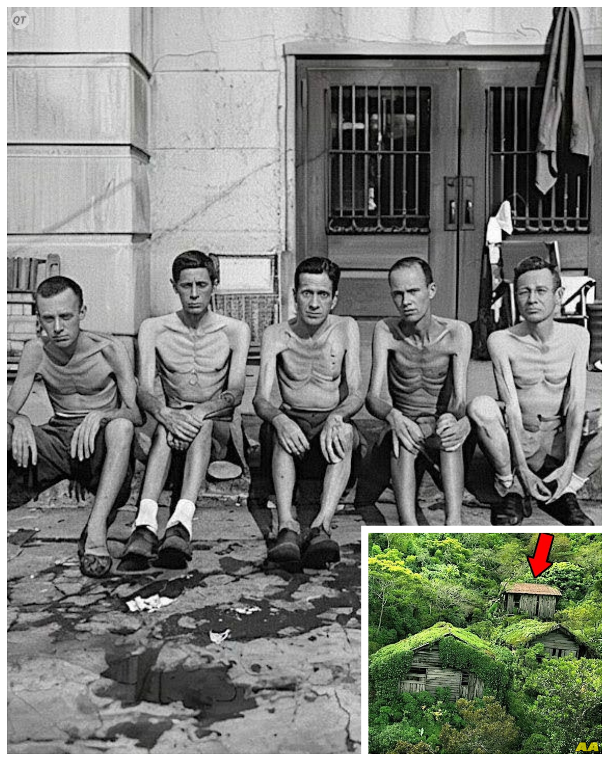 Japanese POWs Escaped Into The Jungle — Decades Later, Explorers Found Their Village Still Standing  In the final months of World War II, a group of Japanese prisoners of war vanished into the jungle and were never seen again.  No guards were harmed, no perimeter alarms triggered, just six empty bunks, six missing men, and a camp that woke to silence.  It was August 1,945.  The world was on the brink of peace, though no one at camp 14 believed it.  Hidden deep in the Pacific jungle, the Allied outpost was as forgotten as the men inside it.  Soldiers too dangerous to return to the battlefield, too broken to be left unattended.  Some had surrendered.  Others had been dragged from caves with grenades still clutched in their fists.  All of them carried the war inside them.  The official report was brief.  Six Japanese PS unaccounted for during morning roll call.  No signs of struggle.  No damage to the perimeter.  A few broken branches near the southern fence.  Foliage trampled near the riverbed.  Presumed dead, the file read, likely lost in jungle terrain.  But over time, the details faded……. Full in the comment 👇