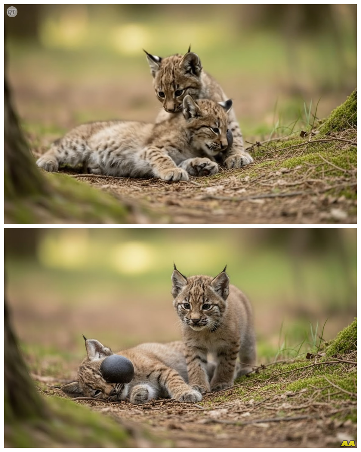 Nature’s Cruel Game: Orphaned Lynx Cubs in a Heart-Stopping Struggle for Survival!” 🐾😨🌌  In a tale that could rival any Hollywood blockbuster, two orphaned lynx cubs are caught in a deadly game of survival that has left experts gasping. “Who knew nature could be this dramatic?” said one shocked biologist, as the stronger cub watched helplessly as its sibling succumbed to illness. With the odds stacked against them, this gripping story reveals a heart-stopping twist: will the healthy cub rise to the occasion and save its ailing sibling, or will instinct drive it to abandon its only family? The stakes have never been higher in this emotional rollercoaster of life and death! 👇