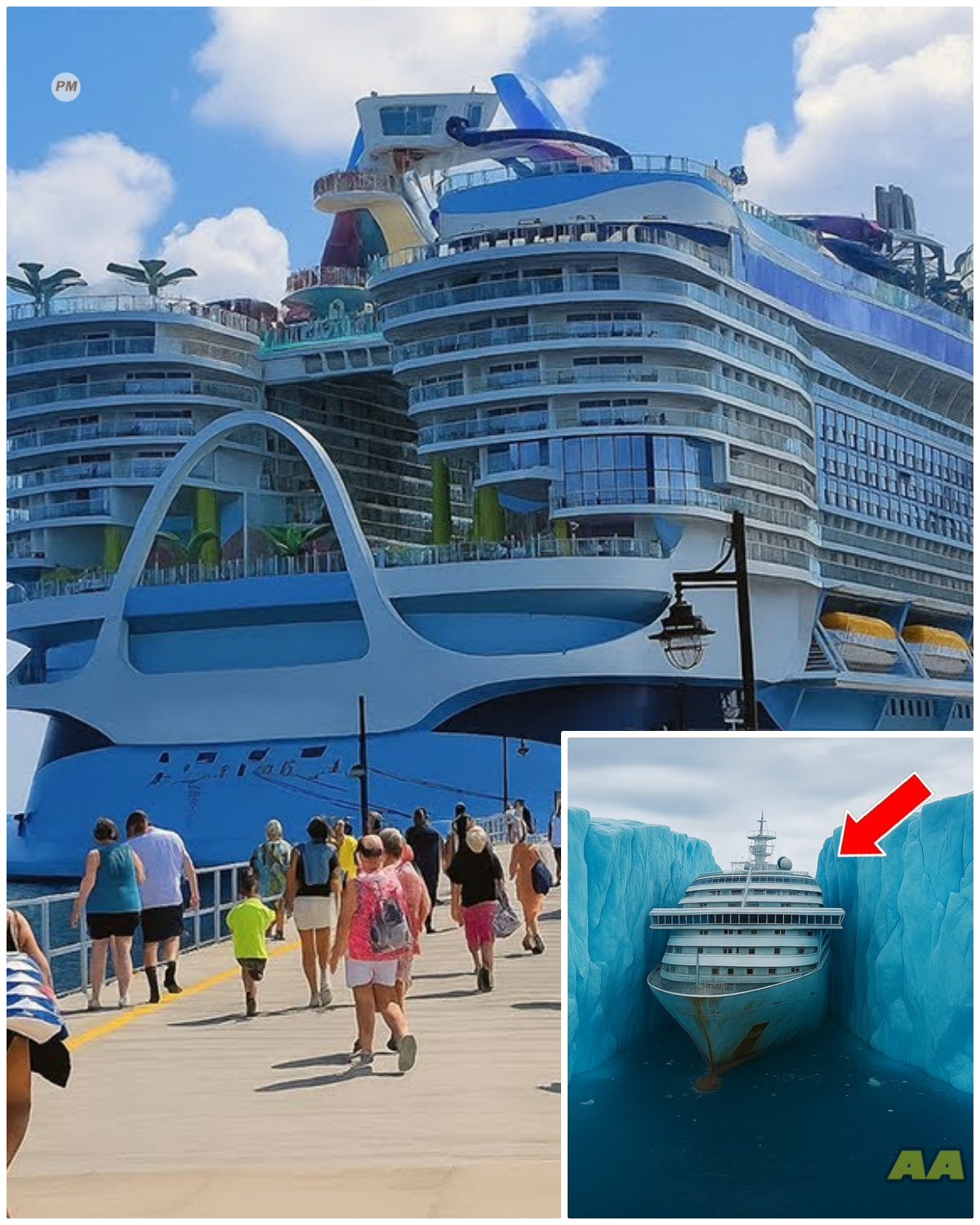 Entire Luxury Cruise Vanished in 2011 — 8 Years Later, It Was Found Frozen Between Two Icebergs…