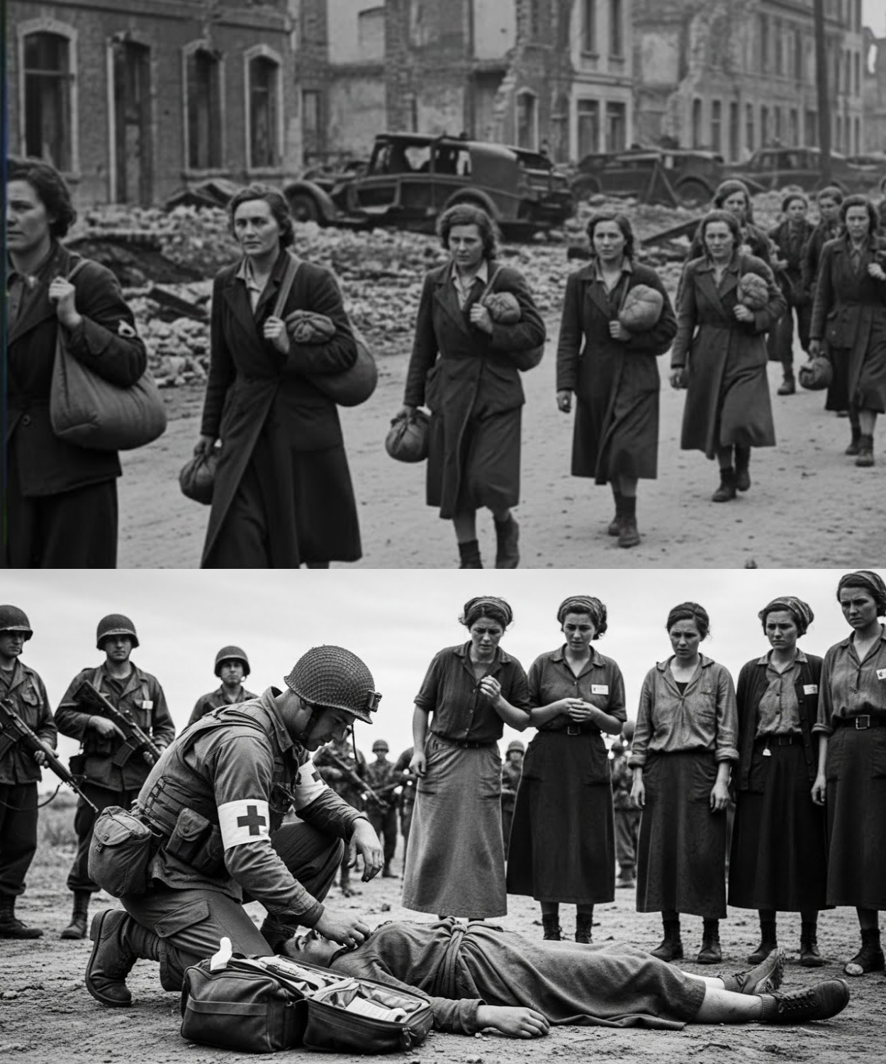 “They Made Us Line Up.” What British Soldiers Did Next Left German Women POWs Shocked