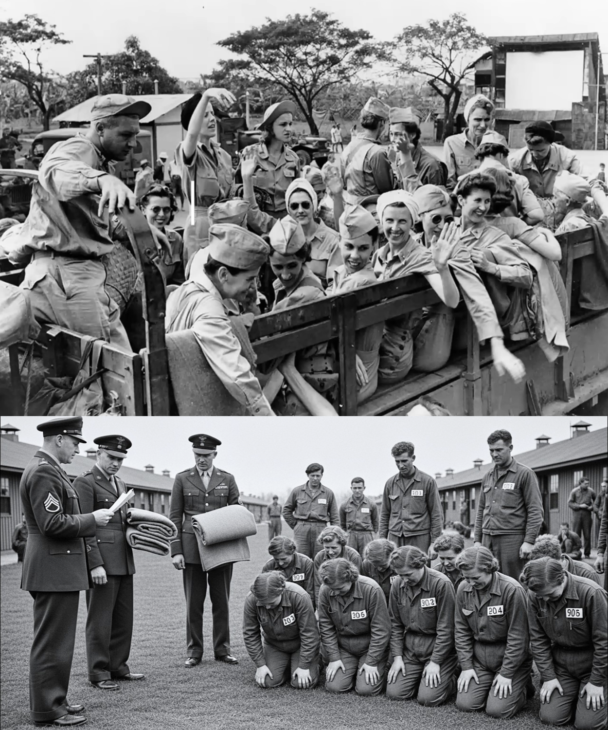 “You Can Go Home” Officers Told German Female POWs — But They Begged To Stay In The U.S.