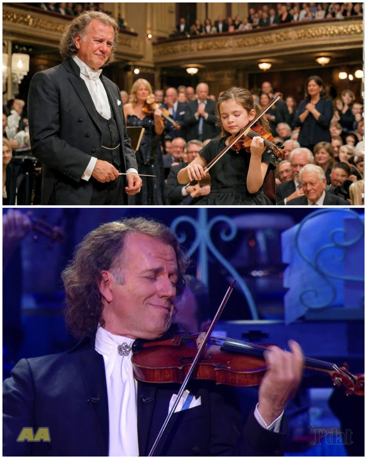 SHE PLAYED AMAZING GRACE WITH CLOSED EYES… ANDRÉ RIEU COULDN’T HOLD BACK HIS TEARS