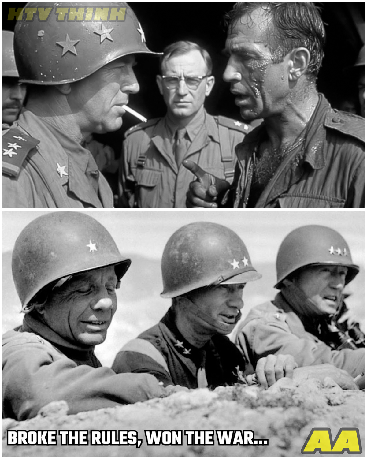 😱 What Patton did when Bradley fired America’s deadliest night fighter – the unruly Terry Allen 😱 – HTT