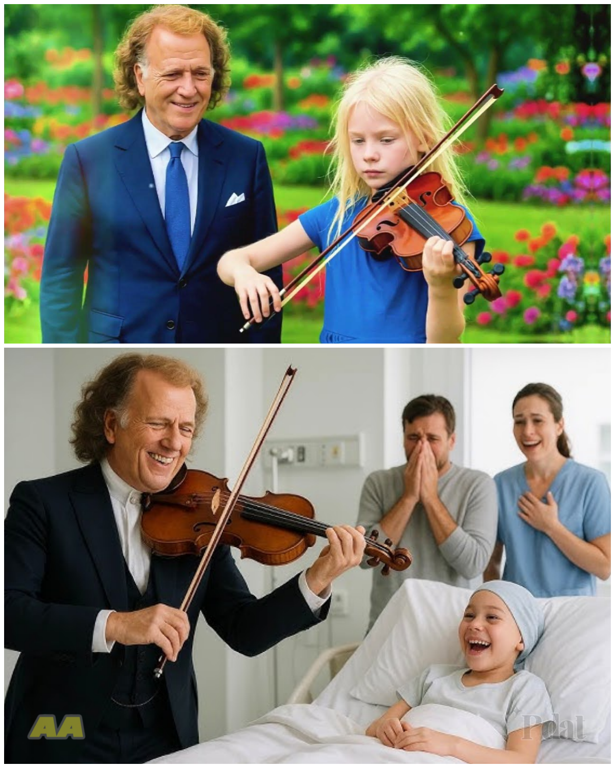 ARROGANT FATHER LAUGHS AT HIS DAUGHTER ON STAGE… ANDRÉ RIEU STANDS UP AND DOES THIS!
