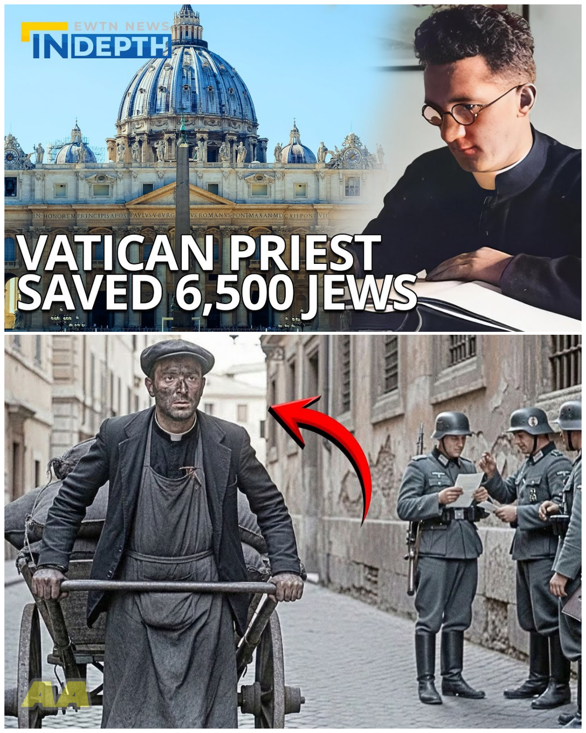 The Irish Priest Who Rescued 6,500 Jews in Nazi-Occupied Rome — The Pope’s Secret Scarlet Pimpernel