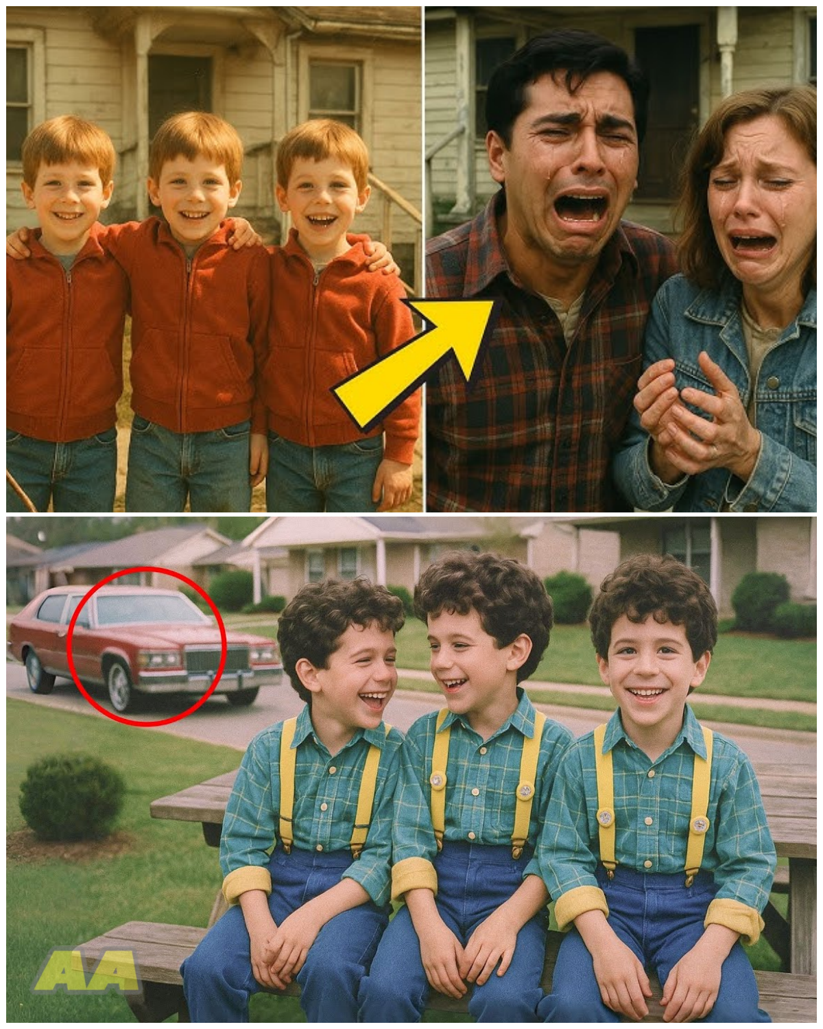 Young Triplets Vanished in 1981 — 30 Years Later Their Mom Makes a Shocking Discovery…