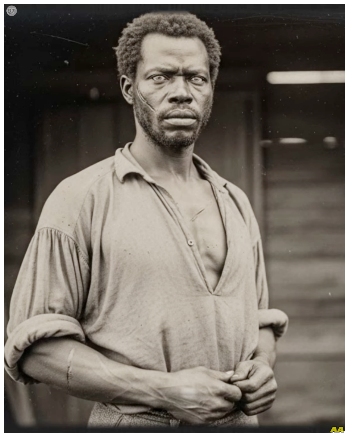 Malachi Brown: The Most Feared Slave in Georgia Who Made His Master’s Sons Live Like Slaves  In the basement archives of the Georgia Historical Society, buried beneath decades of carefully preserved documents about cotton yields and property transfers, there exists a collection of letters that should not exist, they were written in 1851 by three brothers, sons of one of Georgia’s most prominent plantation families, and they describe an experience that defies every assumption about power, control, and the institution that defined the antibbellum self.  These letters were sealed for 142 years.  Opened only after the last surviving descendant of the family died without heirs, leaving behind a trunk marked with instructions that read simply to be destroyed unread.  But a university archavist in 1993, following protocol instead of instruction, opened that trunk and discovered something that would force historians to reconsider what they thought they knew about resistance, about fear, and about a man named Malachi Brown.  The letters describe 6 months in 1851 when three young men heirs to a 3,000 acre cotton empire lived in conditions that transformed them so completely that they could never return to the lives they were meant to inherit.  They describe sleeping on dirt floors, eating cornmeal mush from wooden bowls, working from sun up to sundown under the watch of men who decided when they could eat, when they could rest, and whether they would see another day.  But these young men were not enslaved.  They were white.  They were wealthy…………….