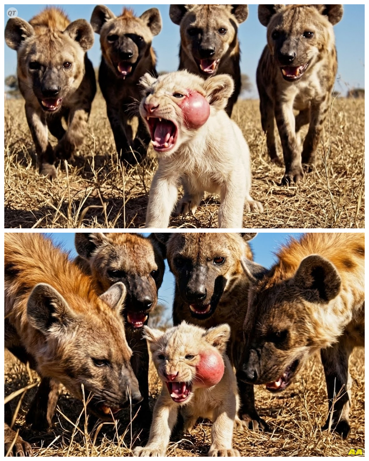 “White Lion Cub with a Tumor Shocks Man: ‘I Thought I Was Dreaming!’ 🦁💔”  In a jaw-dropping twist of fate, a man’s ordinary day spiraled into a whirlwind of shock and disbelief when he stumbled upon a rare white lion cub with a mysterious tumor—“I thought I was dreaming!” he exclaimed, as the tiny creature’s plight unveiled a shocking tale of betrayal and neglect that would leave even the most hardened hearts trembling. As the man delved deeper into this shocking discovery, he uncovered a web of secrets that led him to question everything he thought he knew about the world around him. What dark forces are at play in this heart-wrenching saga? Prepare for a rollercoaster of emotions! 👇