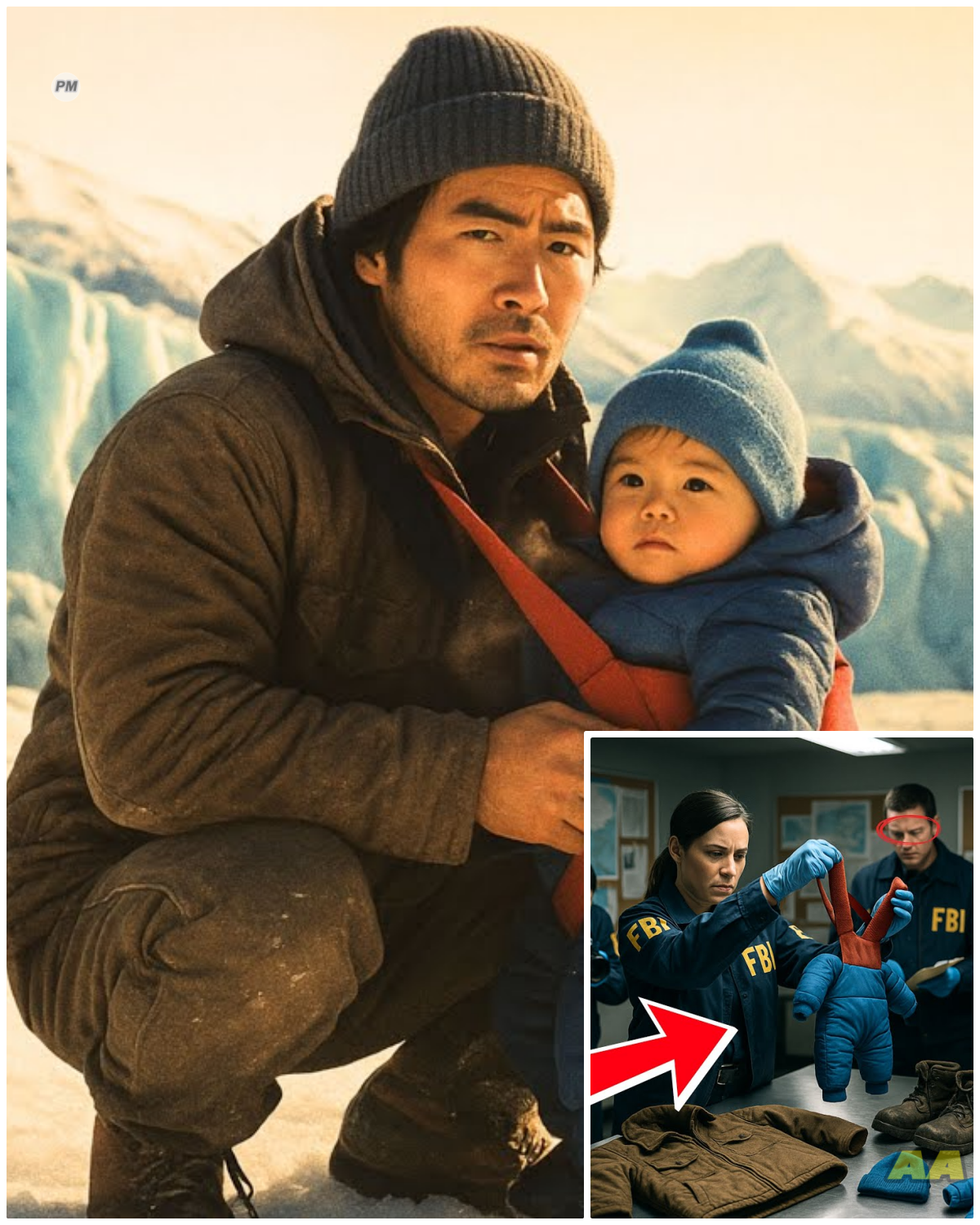 Father and Son Lost on Alaska’s Glacier—5 Years Later, FBI Find This Frozen in Ice…