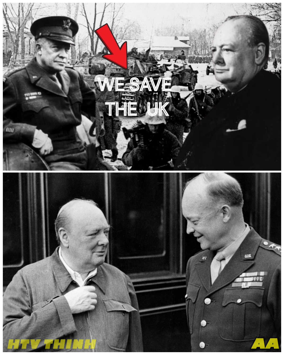 Churchill Said Slow Down… Eisenhower Said No ⏱️ The Moment America Took Control of the War