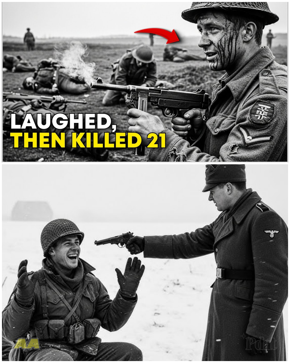 He Laughed When Captured… Then Eliminated 21 Germans in 45 Seconds