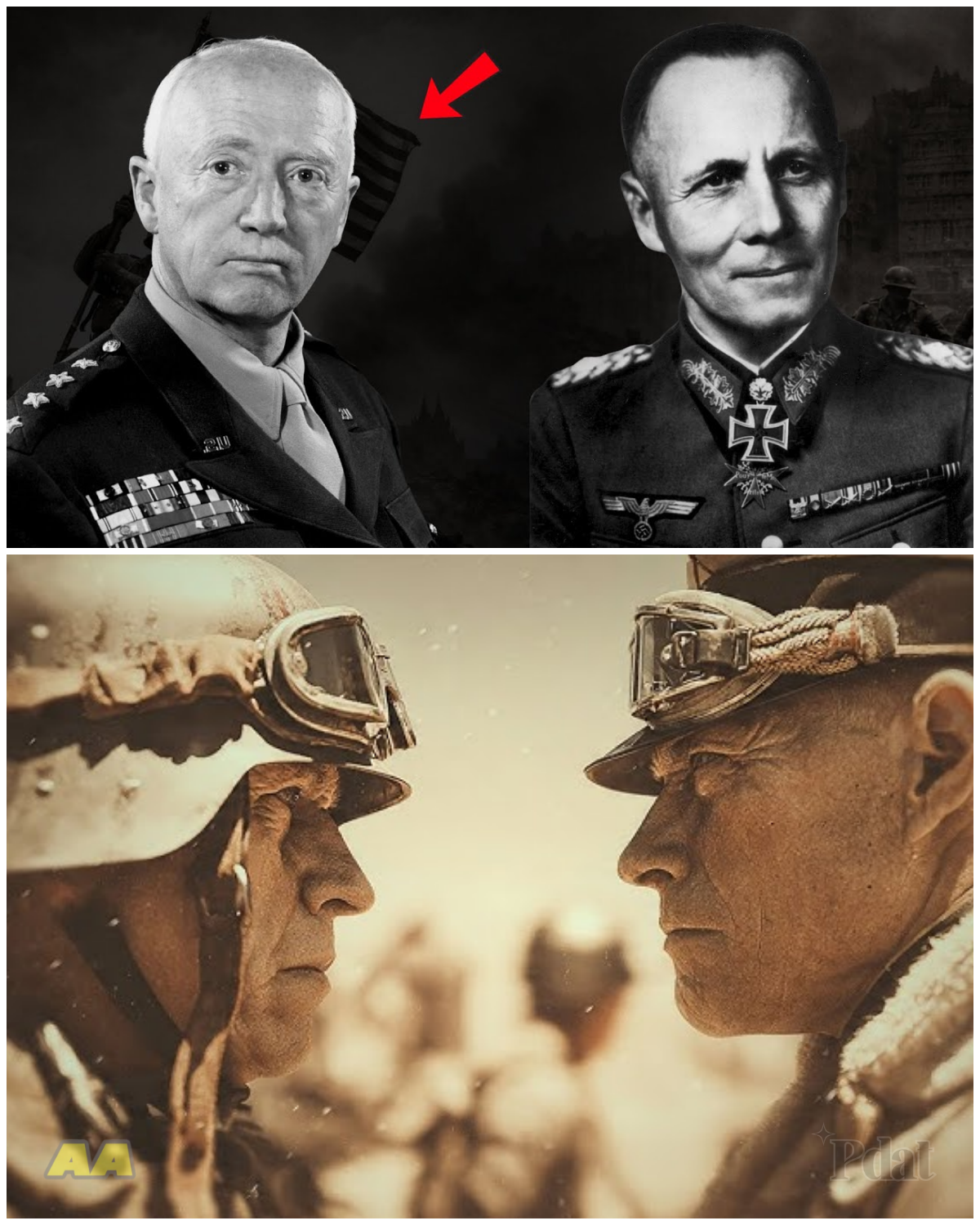 What Patton Said When Rommel Died