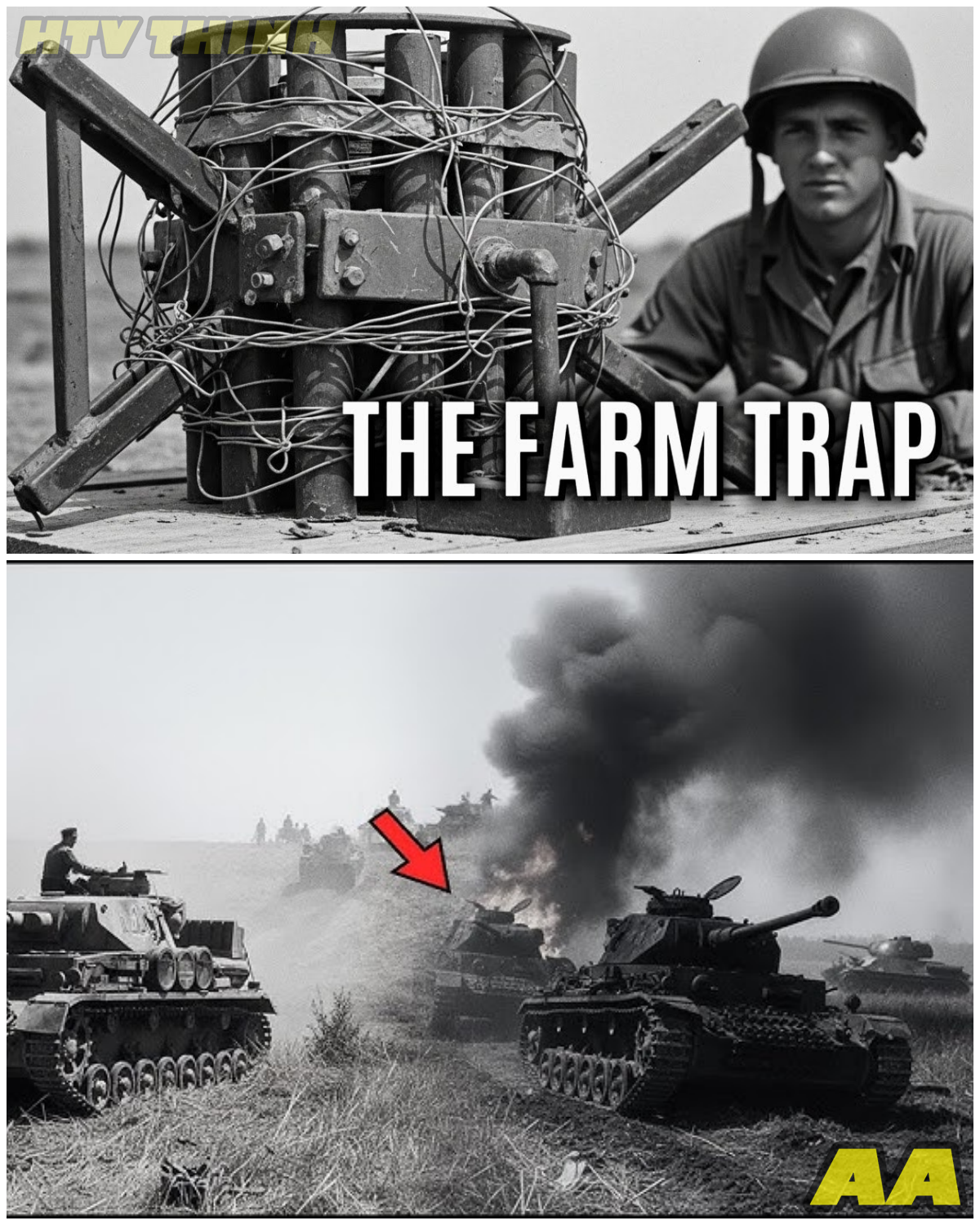 😱 The “Stupid Farmer Trick” That Destroyed Two Panzers in 11 Seconds 😱 – HTT