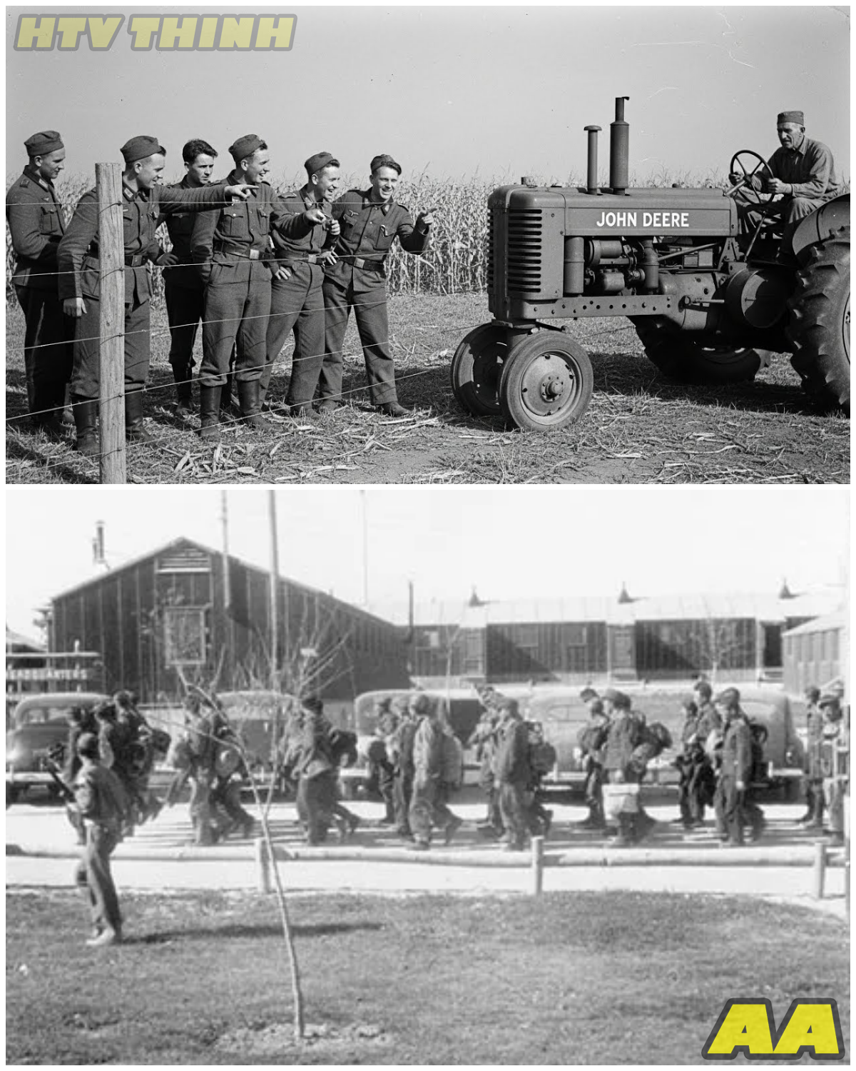 😱 German POWs Laughed at Slow U.S. Tractors – Until They Saw Them Feed Entire Cities 😱 – HTT