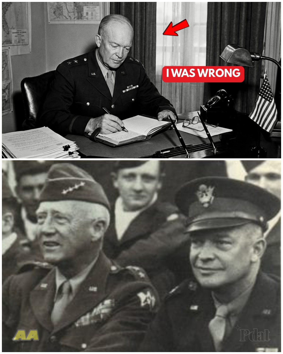 What Eisenhower Said About Patton After His Death