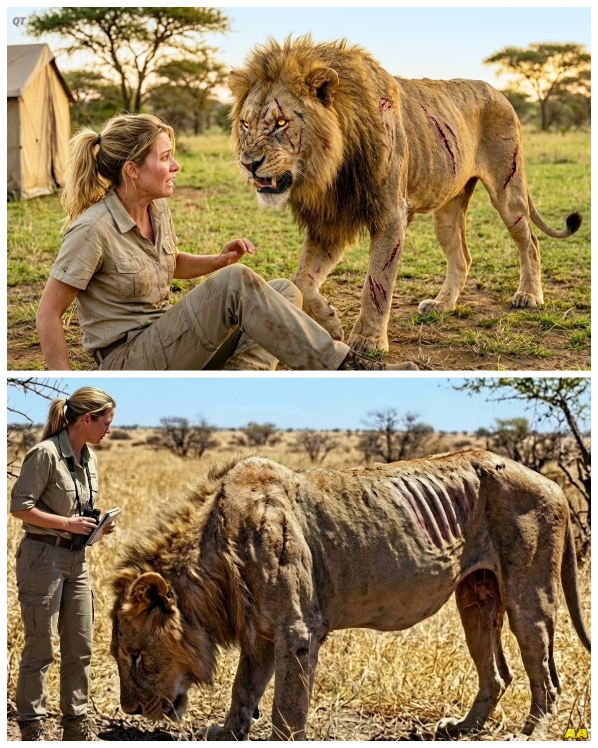 “A Researcher’s Quest to Save a Lion Turns Dark: ‘I Didn’t Sign Up for This!’ 😩🦁”  When a researcher set out to save a lion, he had no idea that his noble endeavor would plunge him into a dark world of deception—“I didn’t sign up for this!” he cried, as shocking truths began to unravel, exposing a network of corruption that threatened to destroy everything he held dear. As he battled against time and powerful adversaries, he uncovered a shocking reality that blurred the lines between heroism and villainy. Can he navigate this treacherous landscape and emerge unscathed? Prepare for a thrilling ride filled with unexpected twists and emotional turmoil! 👇