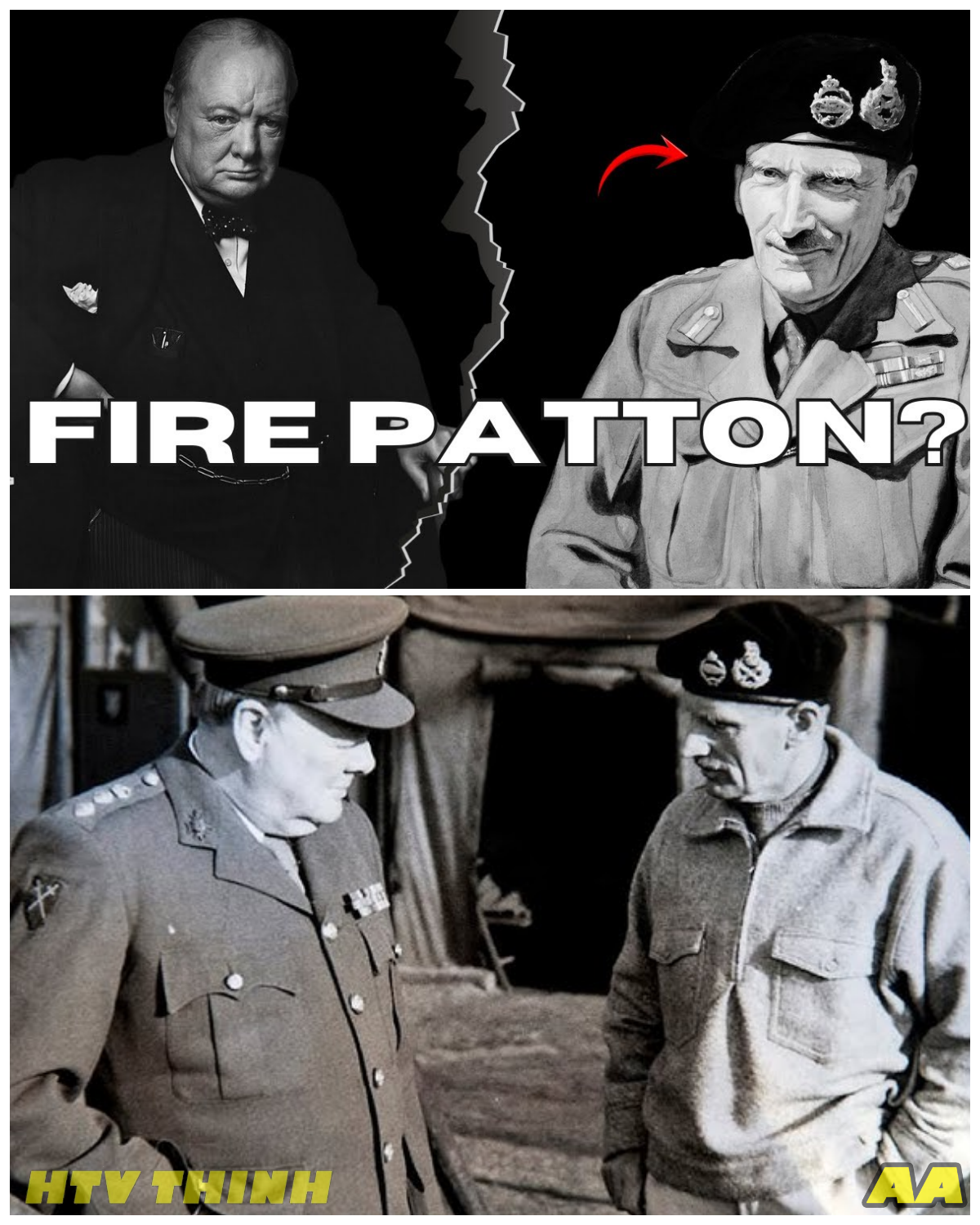 ‘We Cannot Punish Success’ ⚡ What Churchill Said When Montgomery Demanded Patton’s Head