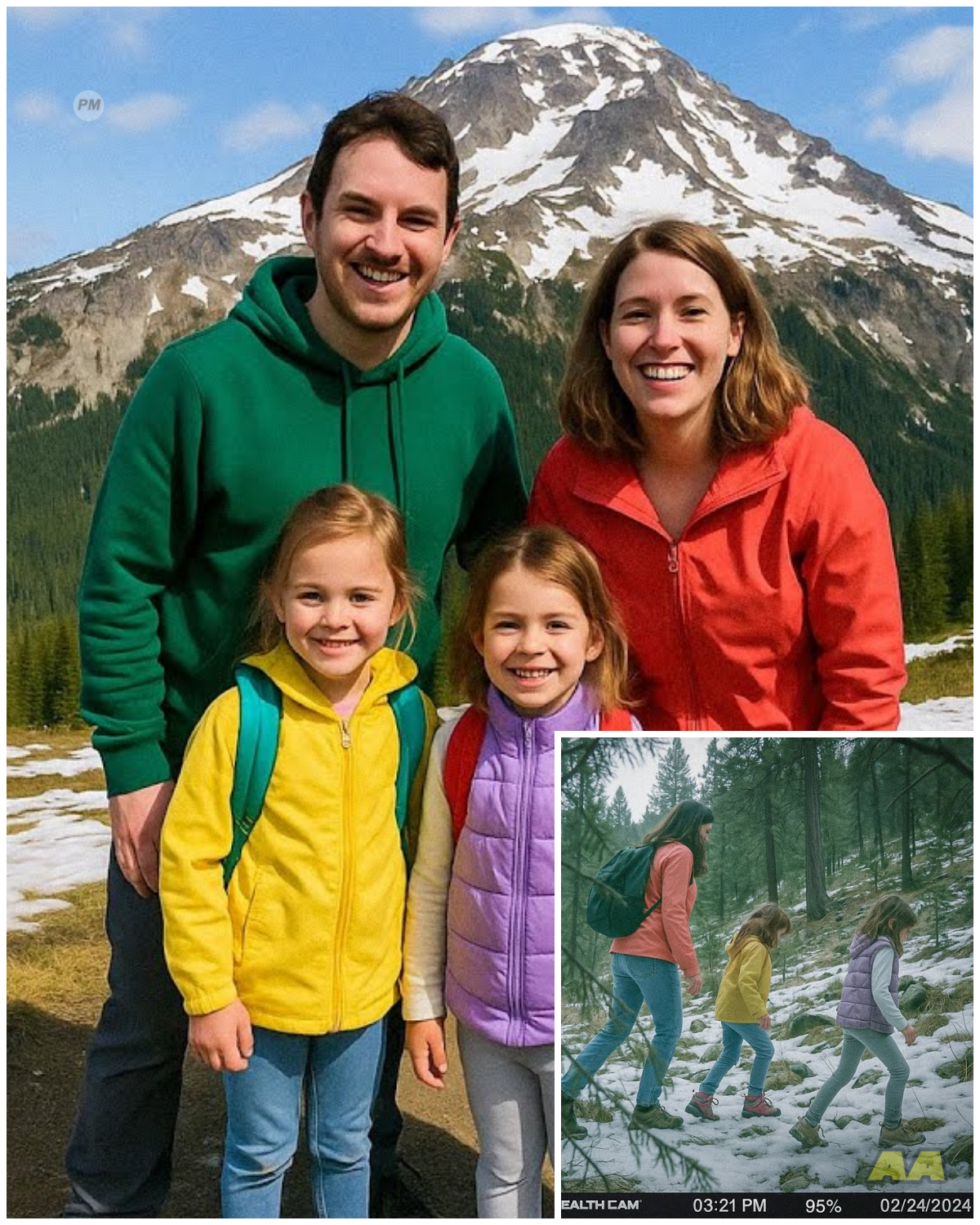 Family Went Missing During Mountain Trip, 3 Weeks Later a Wildlife Camera Captures This…