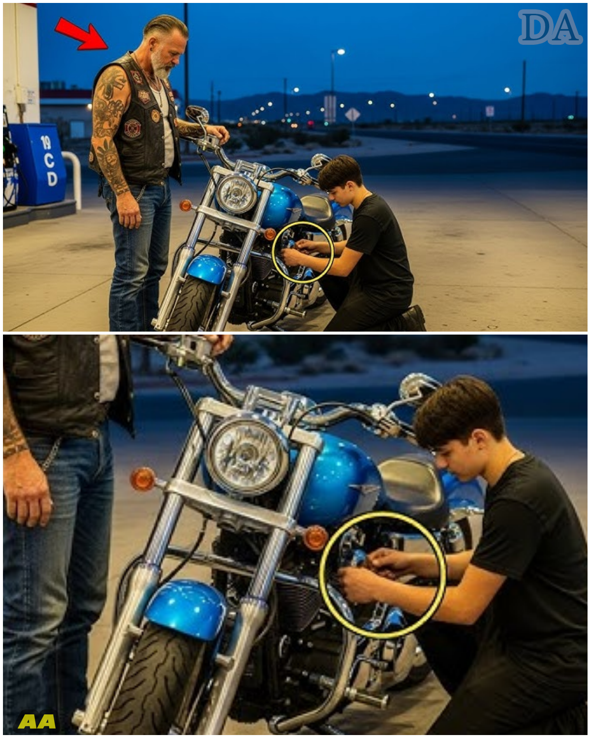 The Desert Mechanic: A Debt of Honor at the Blue Machine